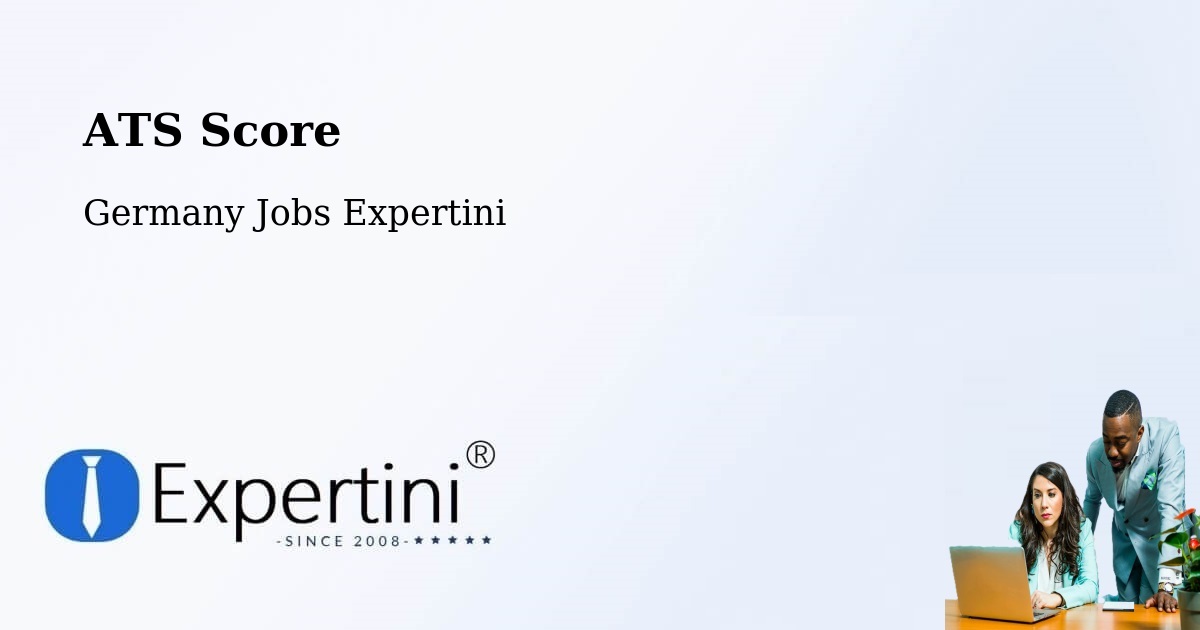 Resume ATS Score & Job Description Match Tool – Gröbzig - Germany Jobs Expertini