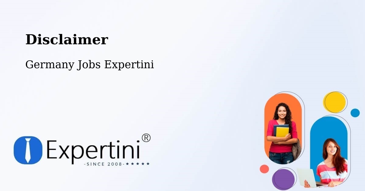 Disclaimer – Gröbzig - Germany Jobs Expertini