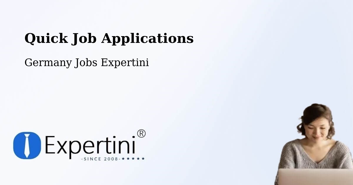 Quick Apply Feature – Gröbzig - Germany Jobs Expertini