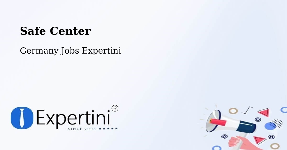 Safety Center – Gröbzig - Germany Jobs Expertini